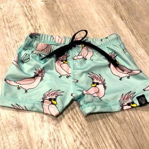 New never worn, Beach & Bandits size L (5-6years) swim shorts. UPF 50+